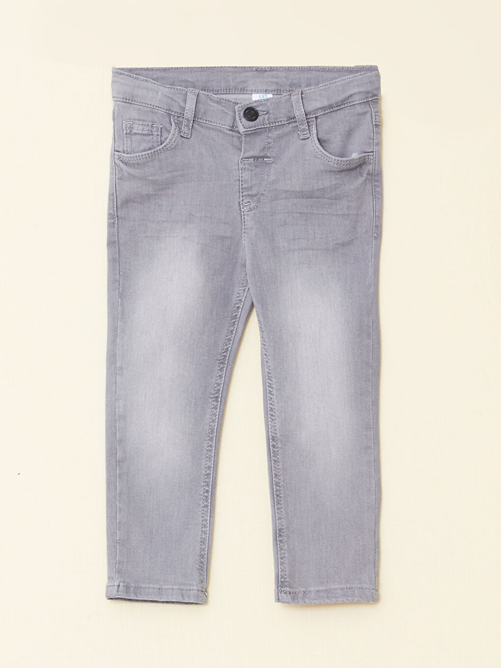 Gri Rodeo Jean Pantolon-2