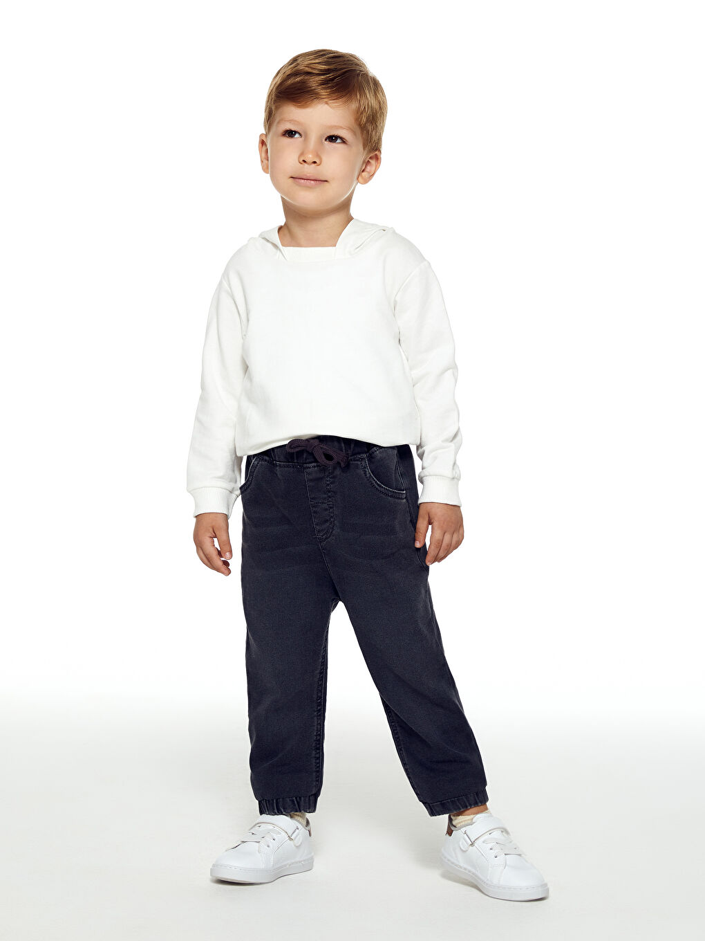 LCW baby Дънки за Бебета Момчета с Еластична Талия -W25361Z1-M0U