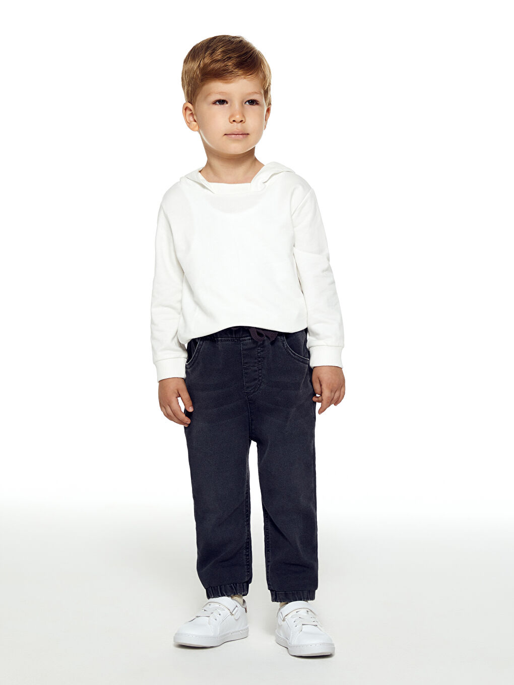 LCW baby Дънки за Бебета Момчета с Еластична Талия -W25361Z1-M0U