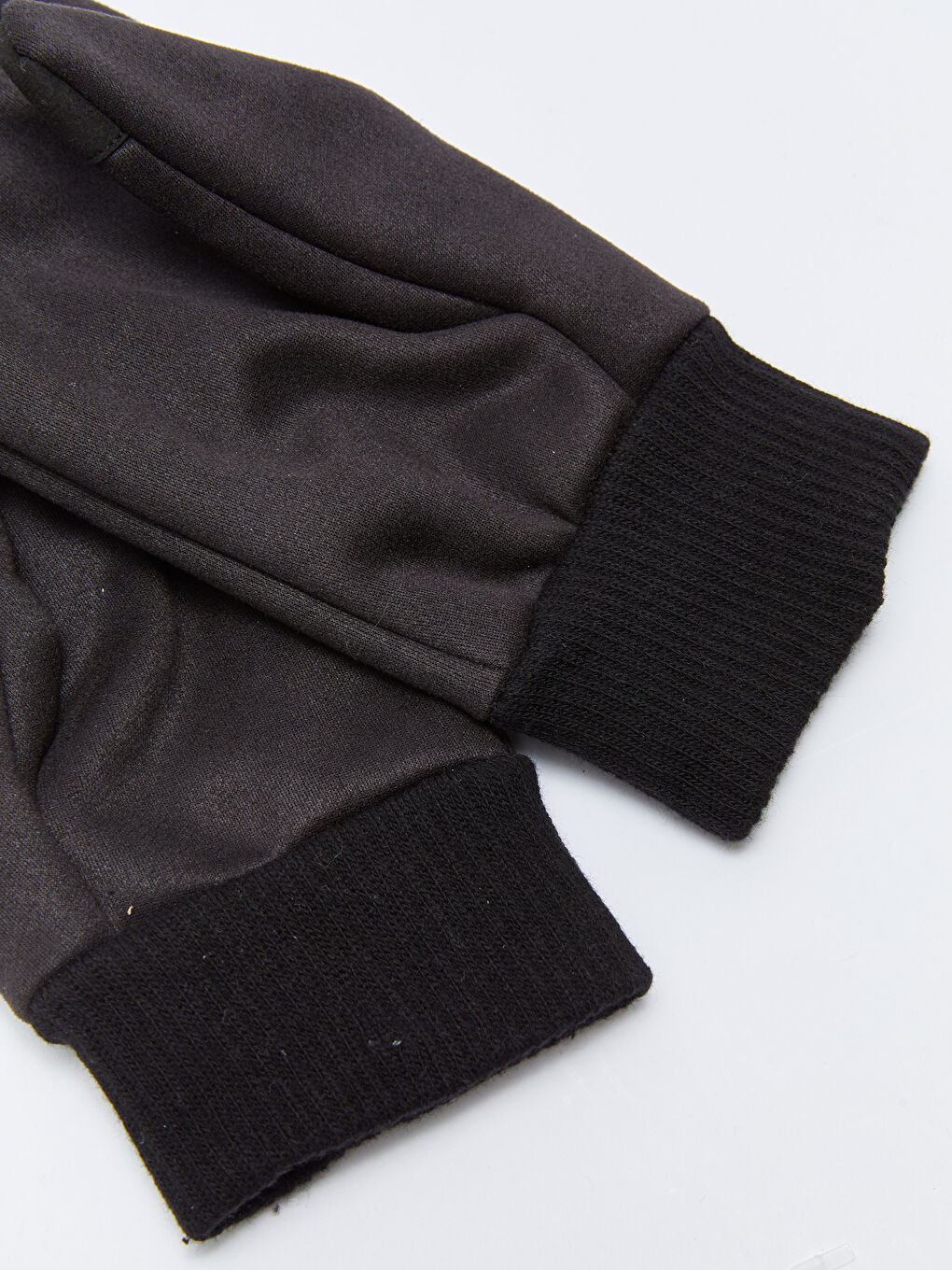 Siyah Süet Görünümlü Erkek Eldiven-4