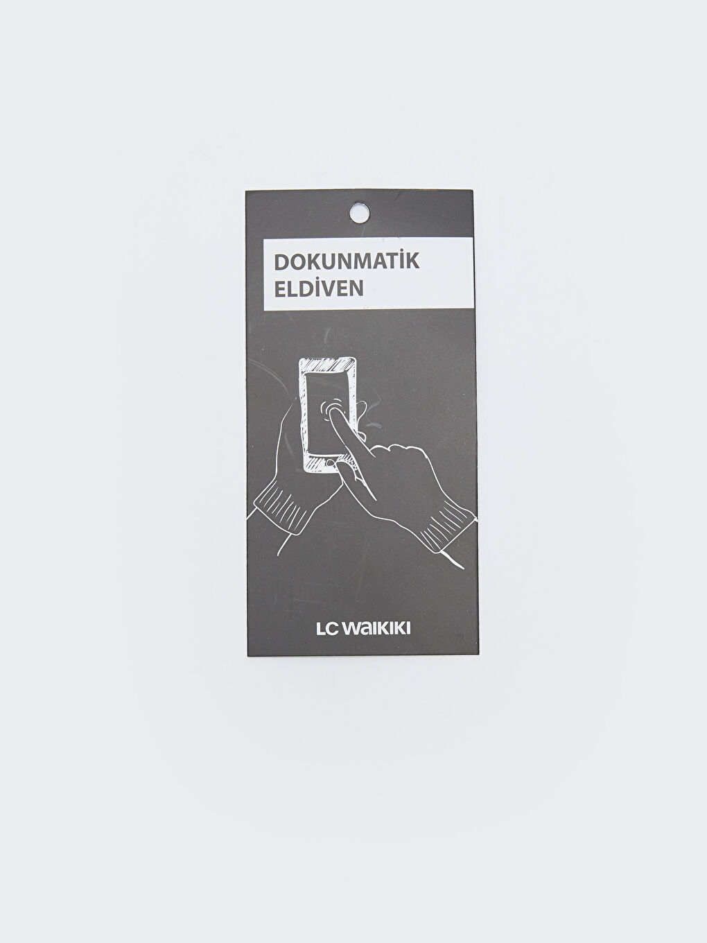 Siyah Dokunmatik Özellikli Erkek Eldiven-3