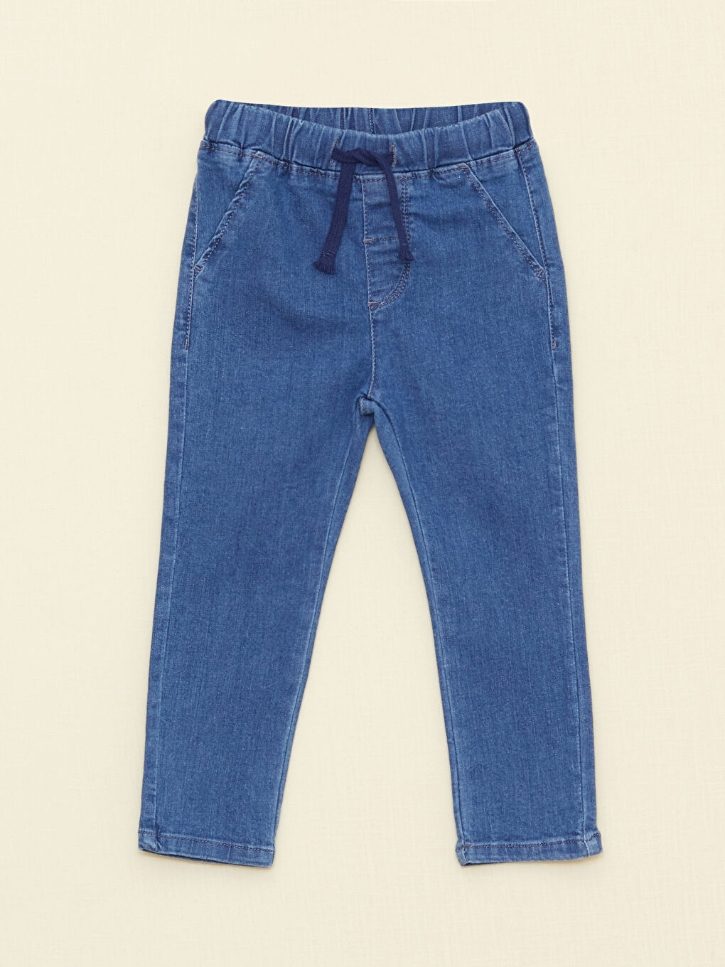 Elasticated Waist Basic Baby Boys' Jeans