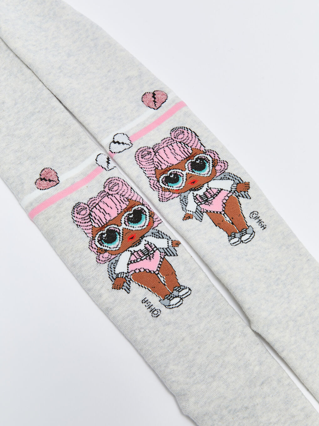 Ciorapi cu Prosop Licențiat LOL Surprise OMG pentru Fete-1