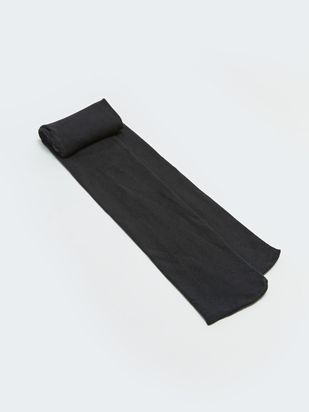 Siyah Basic Kız Çocuk Termal Külotlu Çorap