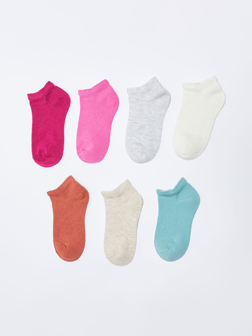 Basic Mädchen Sneaker-Socken 7er-Pack-1