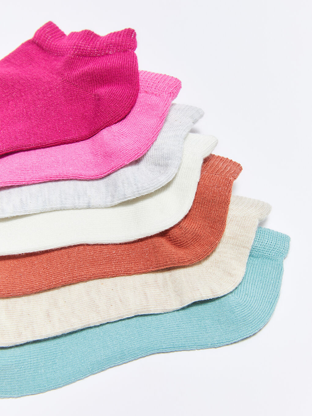 Basic Mädchen Sneaker-Socken 7er-Pack-2