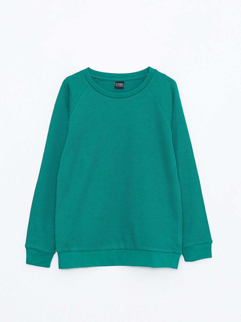 Crew Neck Basic Long Sleeve Boys' T-Shirt