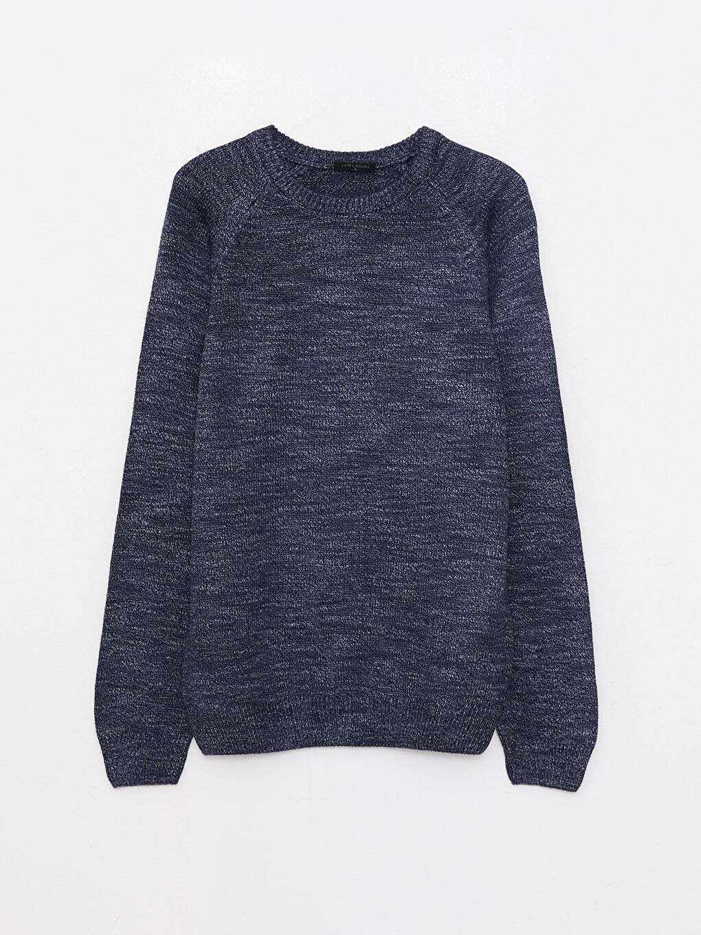 XSIDE Crew Neck Long Sleeve Men's Tricot Sweater -W25435Z8-LAS