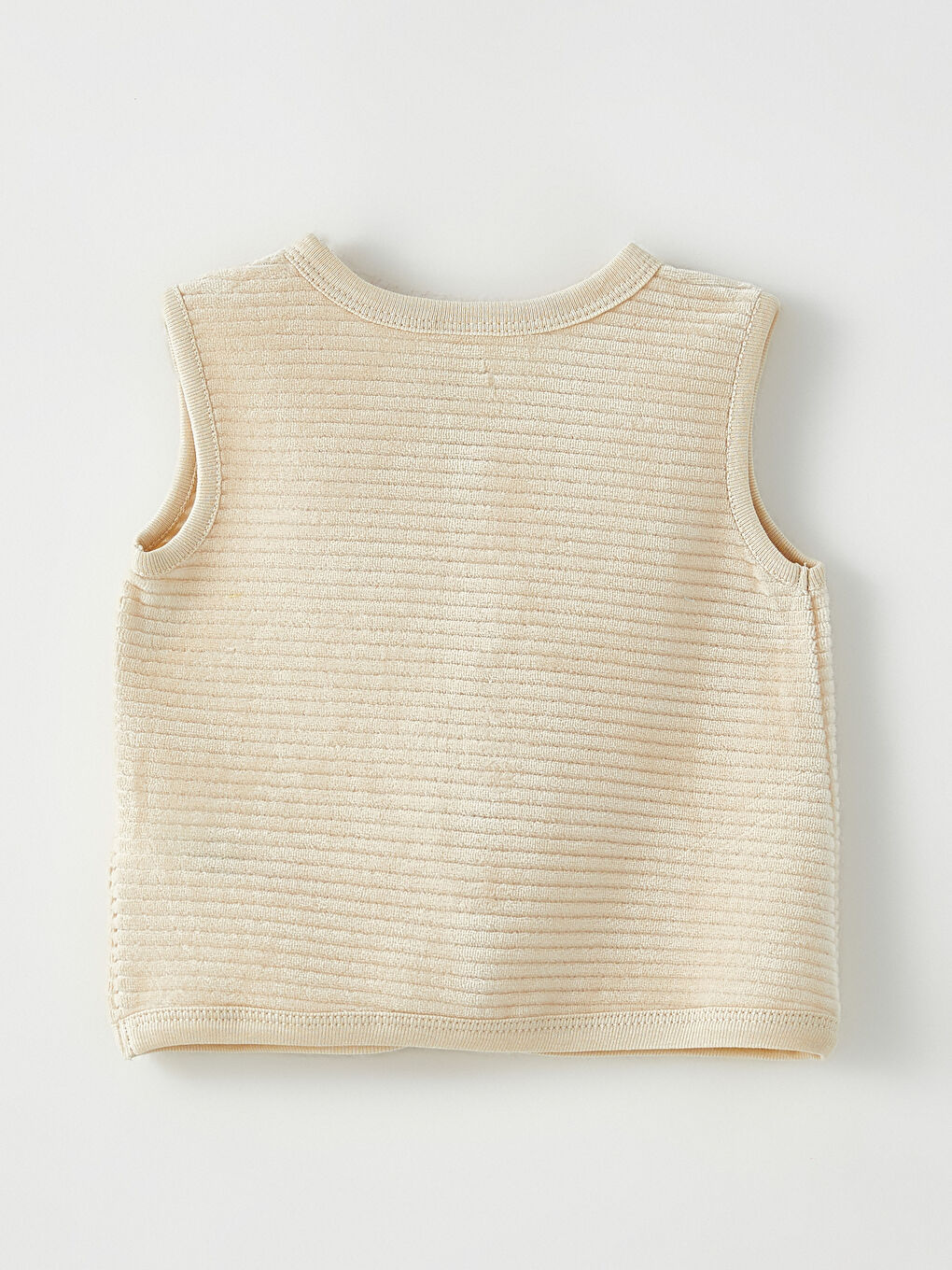 V Neck Embroidered Baby Boy Vest-1