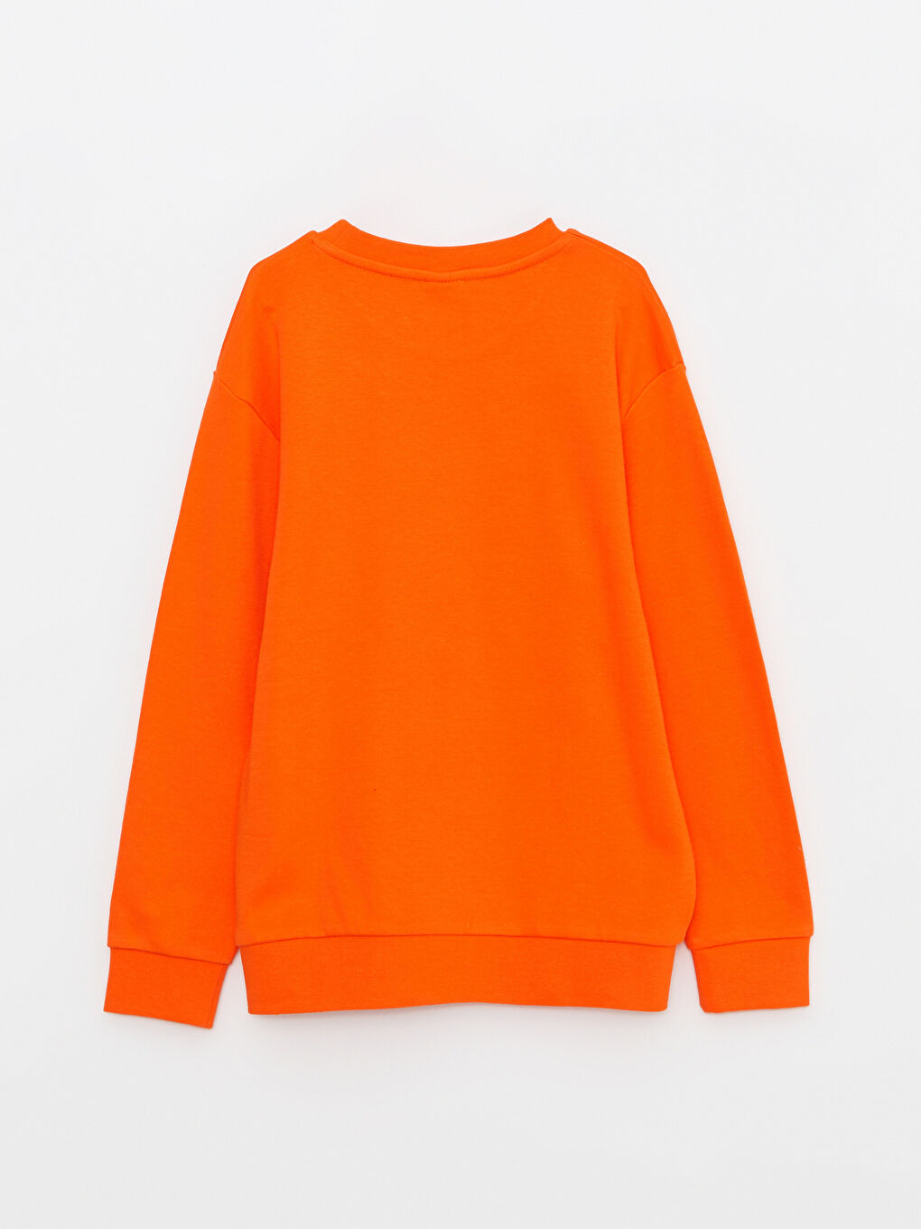 Футболка с длинным рукавом, круглым вырезом и принтом для мальчика-1