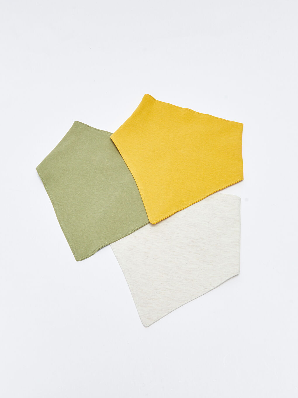 Basic Erkek Bebek Mama Önlüğü 3'lü-1