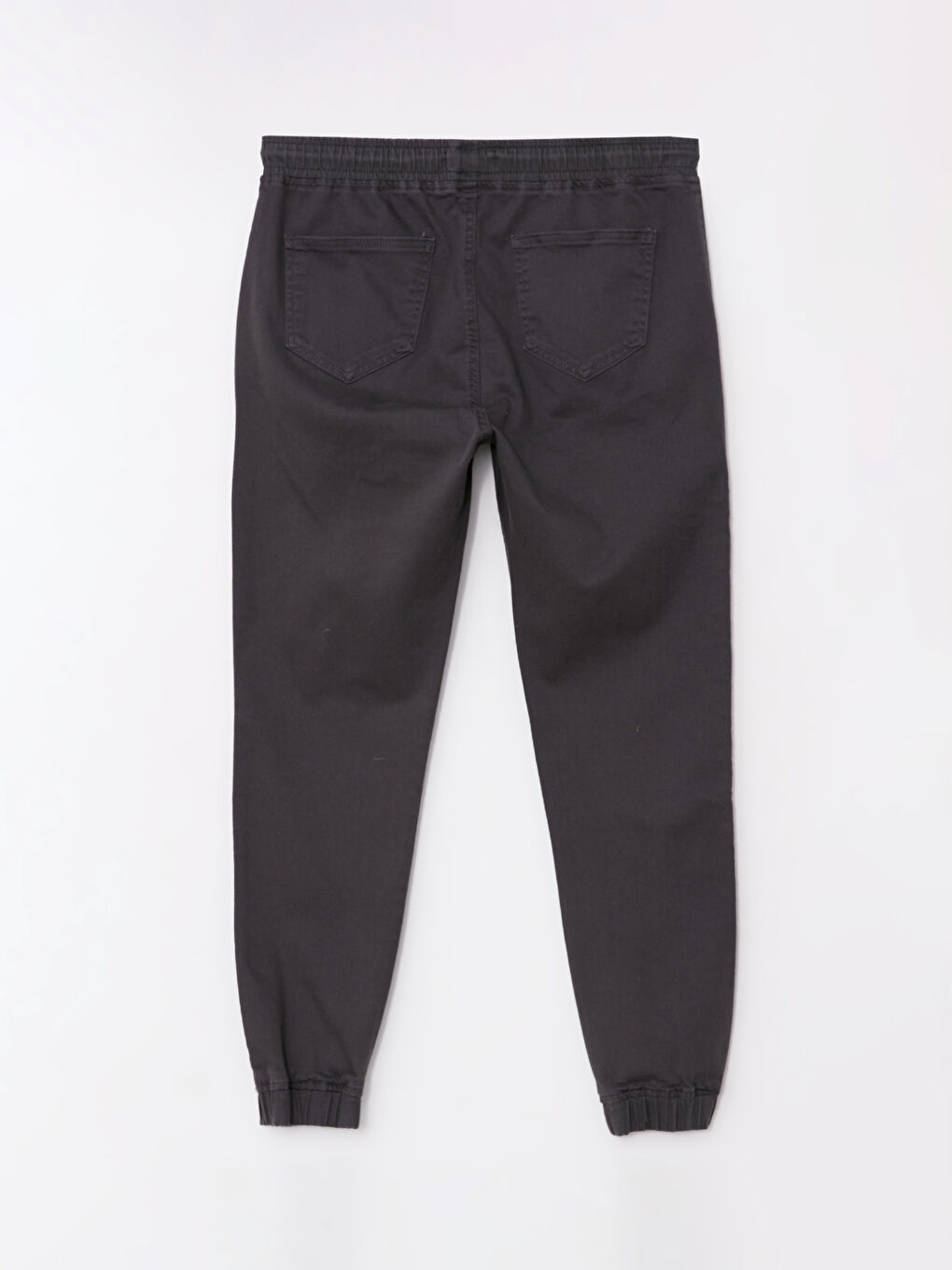 Antrasit Slim Fit Gabardin Erkek Jogger Pantolon-7