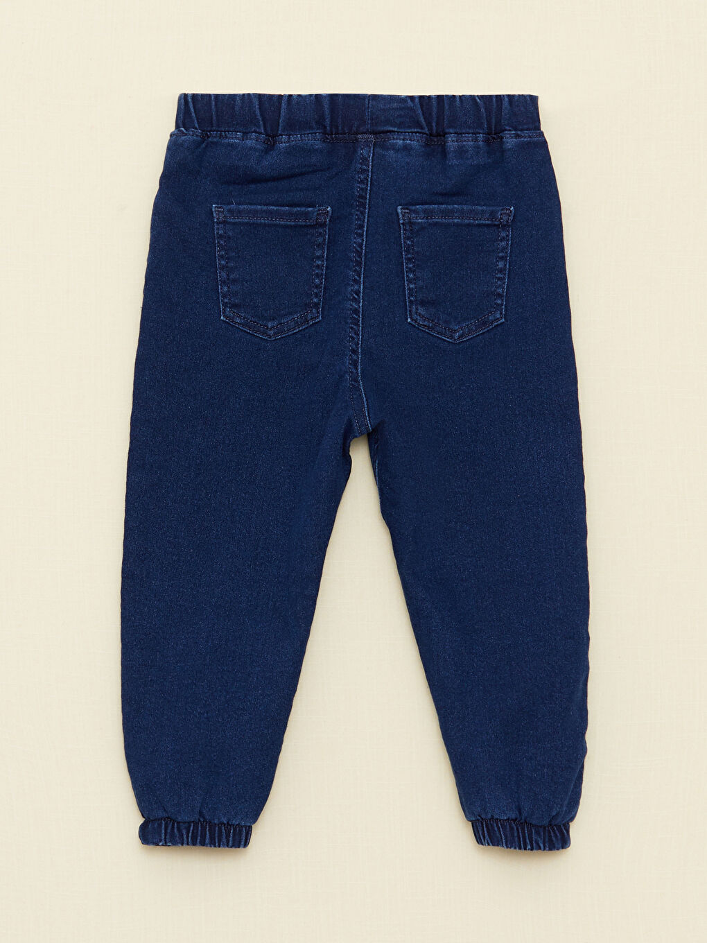 LCW baby İndigo Beli Lastikli Erkek Bebek Jean Pantolon - 2