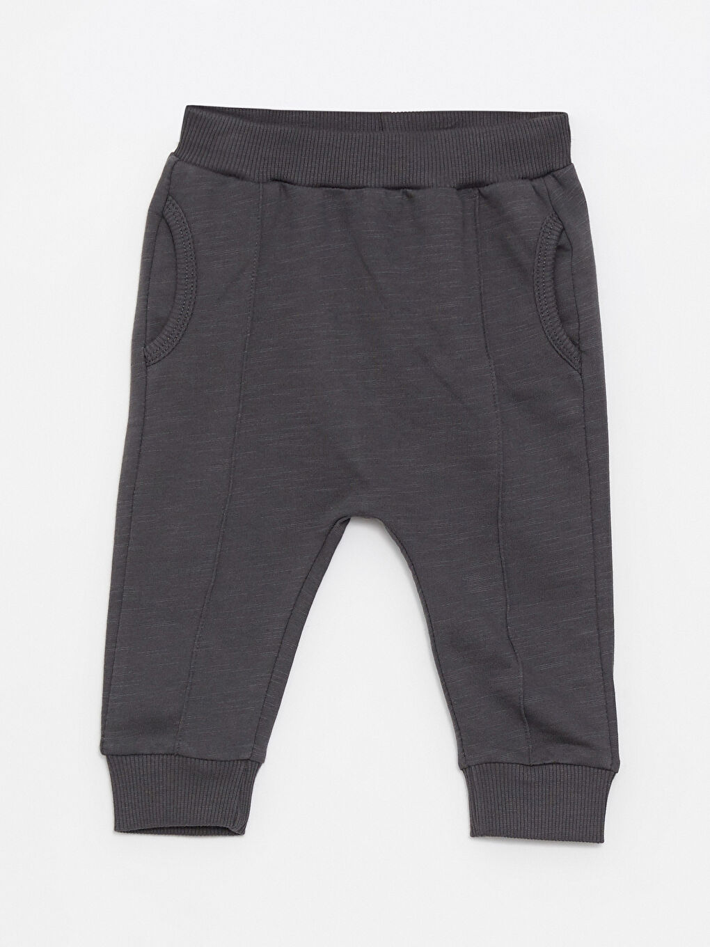 LCW baby Bisiklet Yaka Uzun Kollu Aslan Kral Baskılı Erkek Bebek Sweatshirt ve Pantolon 2'li Takım -W25552Z1-FDL
