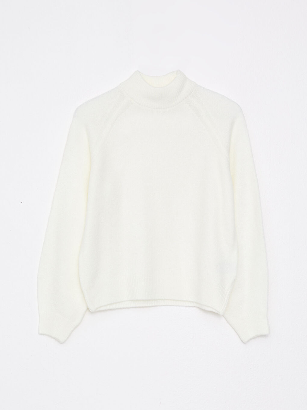 بلوفر تريكو بياقة هاي نيك للسيدات-6