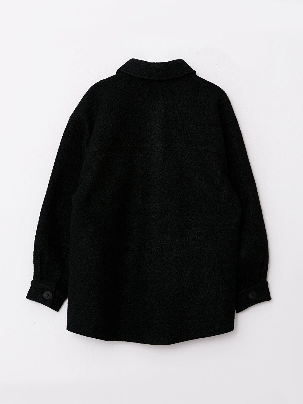 Collared Neck Oversize Women's Jacket-7