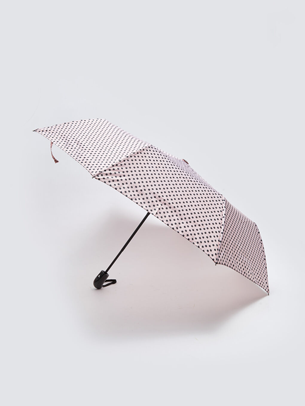 Folded Polka Dot Women's Umbrella-1