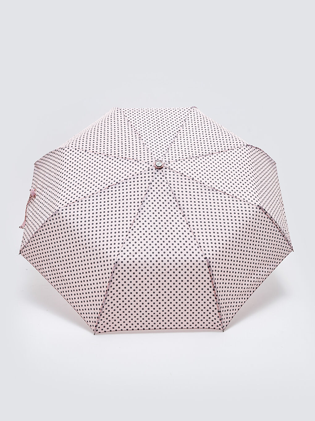 Folded Polka Dot Women's Umbrella-2