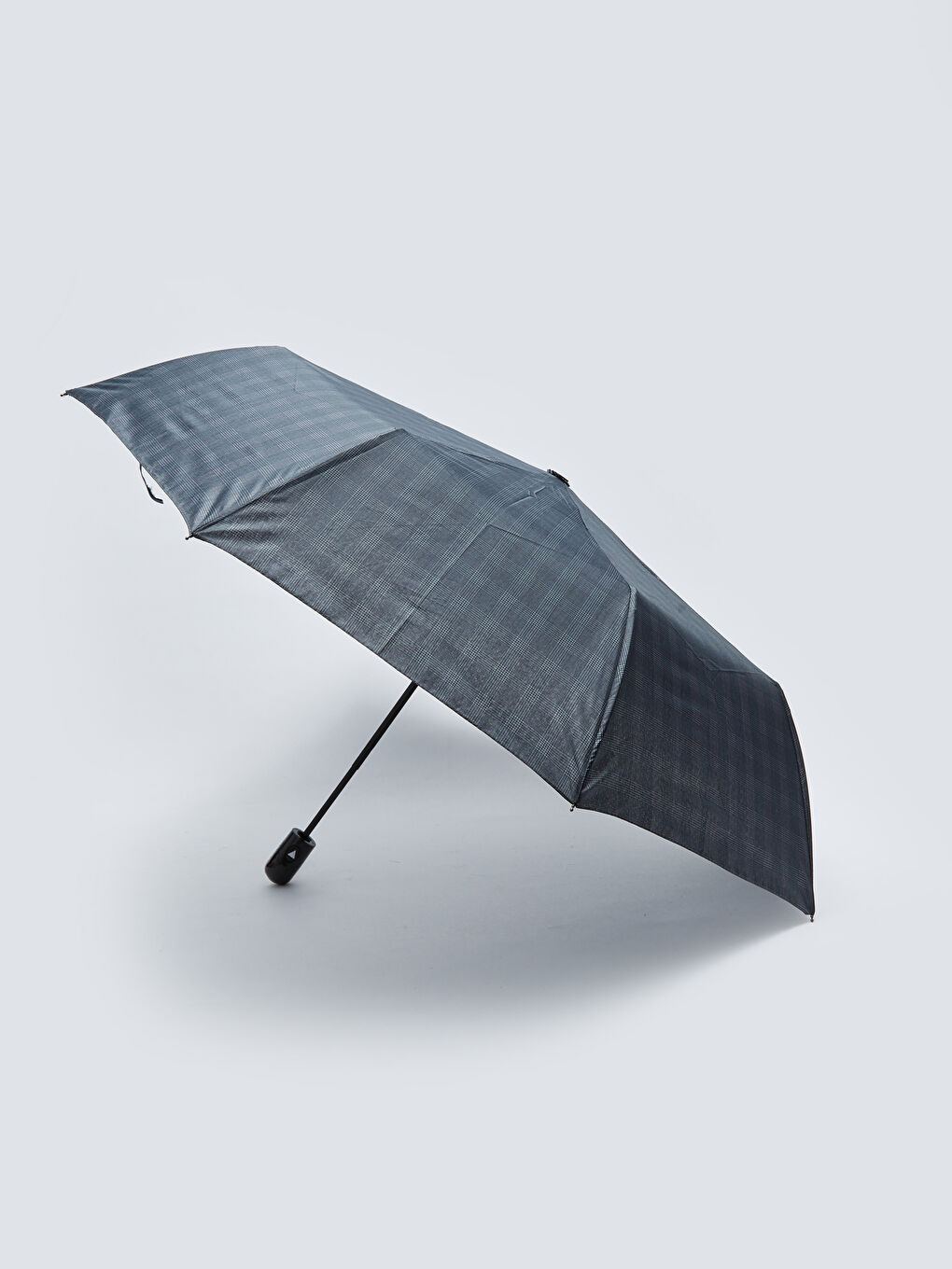 Checked Men's Automatic Umbrella-1
