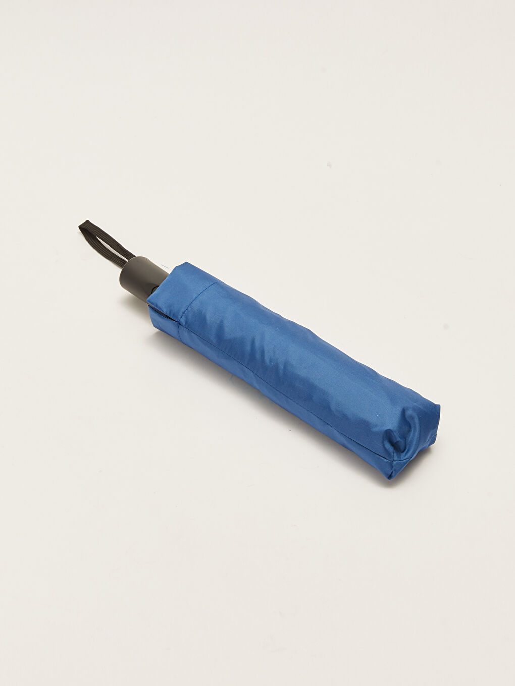 Lacivert Düz Katlamalı Erkek Şemsiye-1