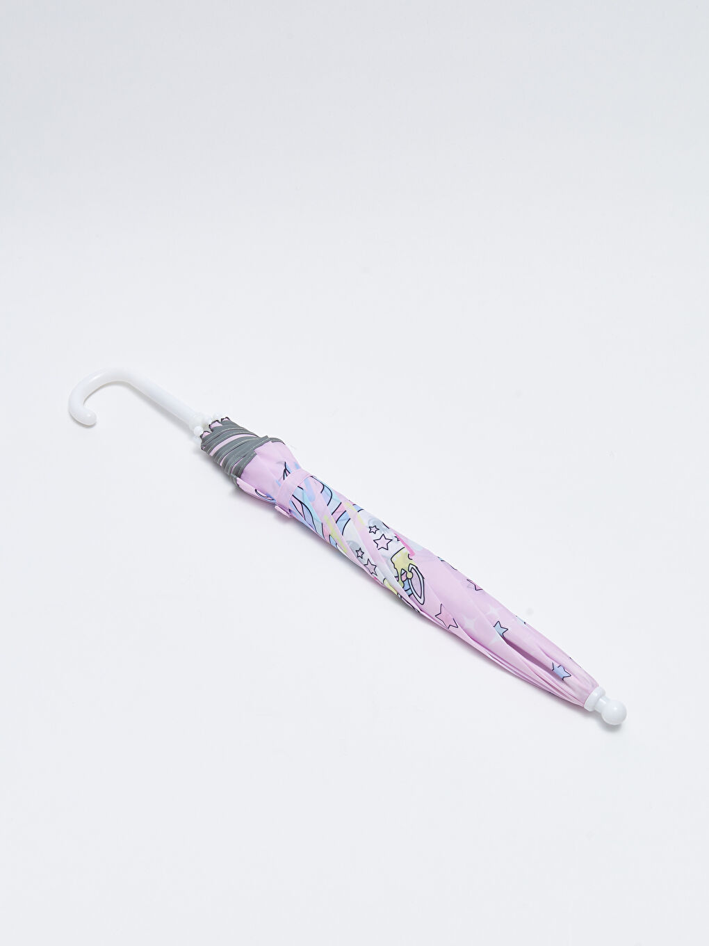 Karışık Baskılı Kız Çocuk Şemsiye-1