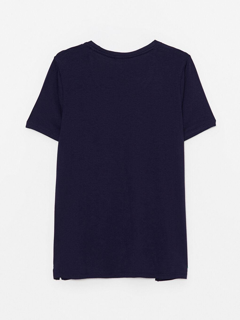 Crew Neck Patterned Short Sleeve Women's T-Shirt-6