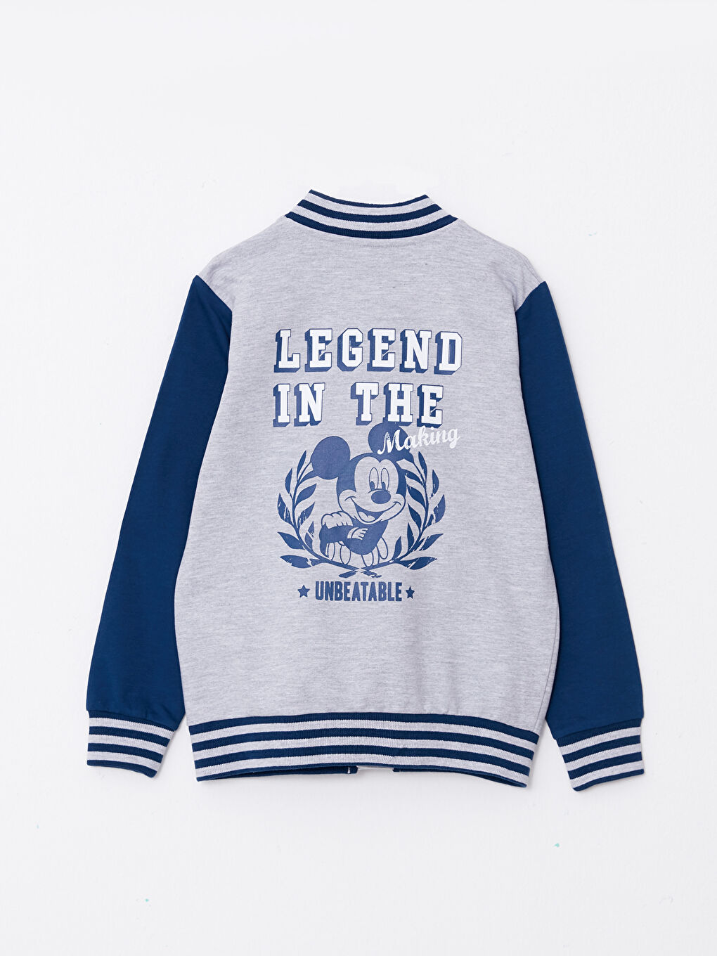 LCW Kids Mickey Mouse Bestickte Langarm Jungen College Jacke -W25660Z4-LAL