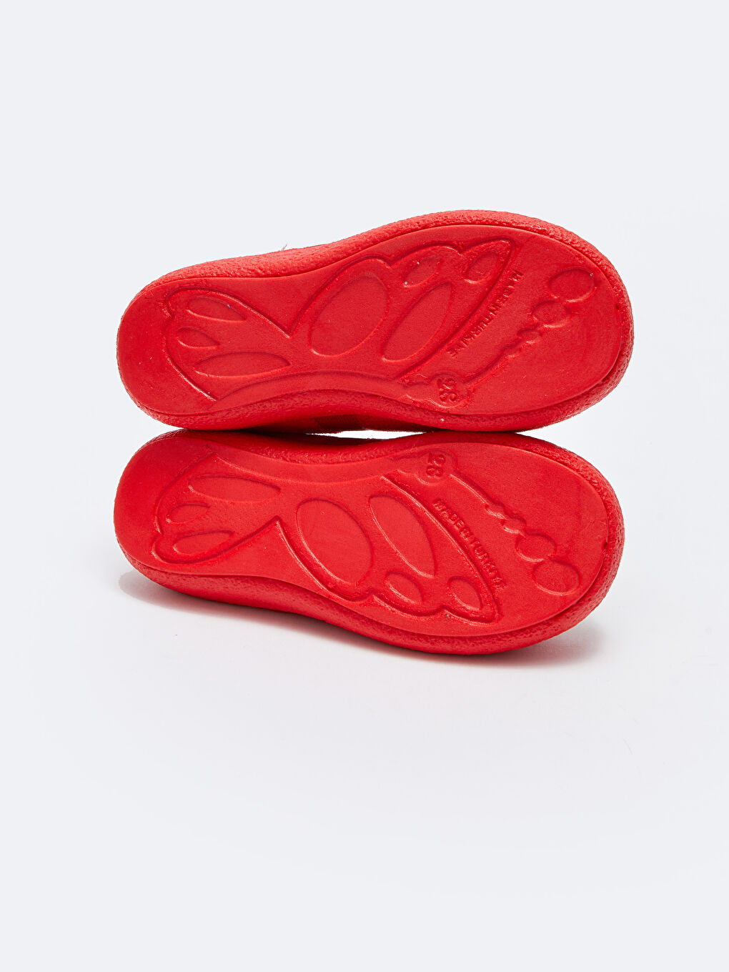 Kırmızı Minnie Mouse Lisanslı Kız Çocuk Panduf-3