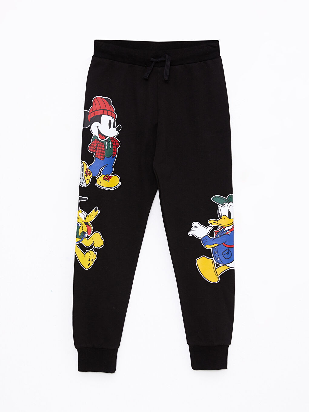 LCW Kids Elastic Waist Mickey Mouse Printed Boys Jogger Sweatpants -W25674Z4-CVL