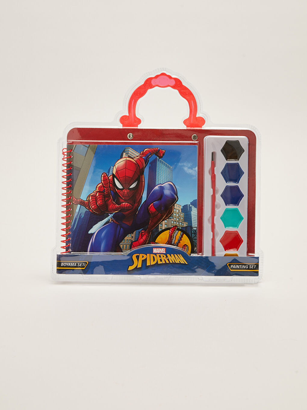 Spiderman Lisanslı Boyama Seti