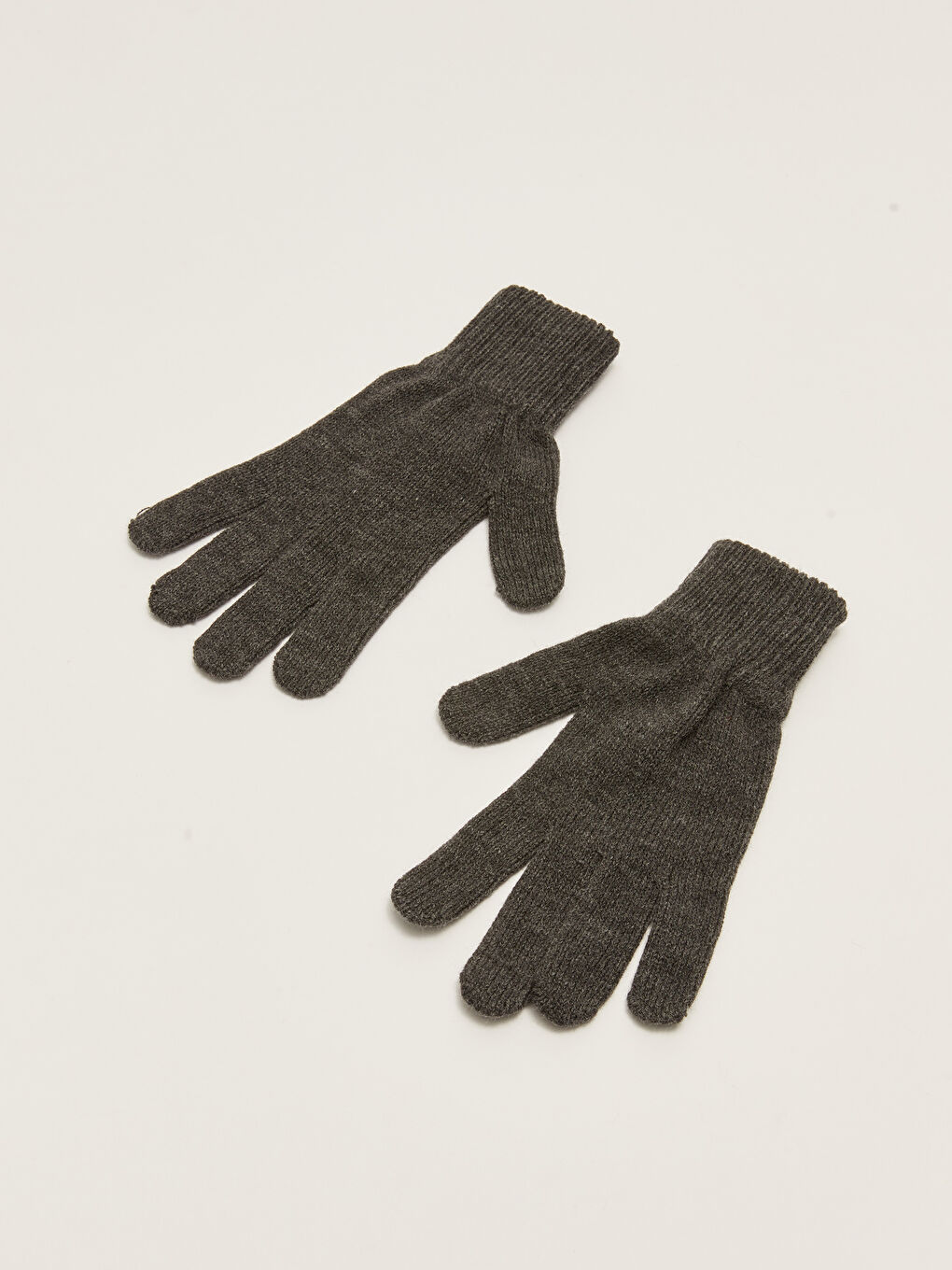 Siyah Triko Erkek Eldiven 2'li-2