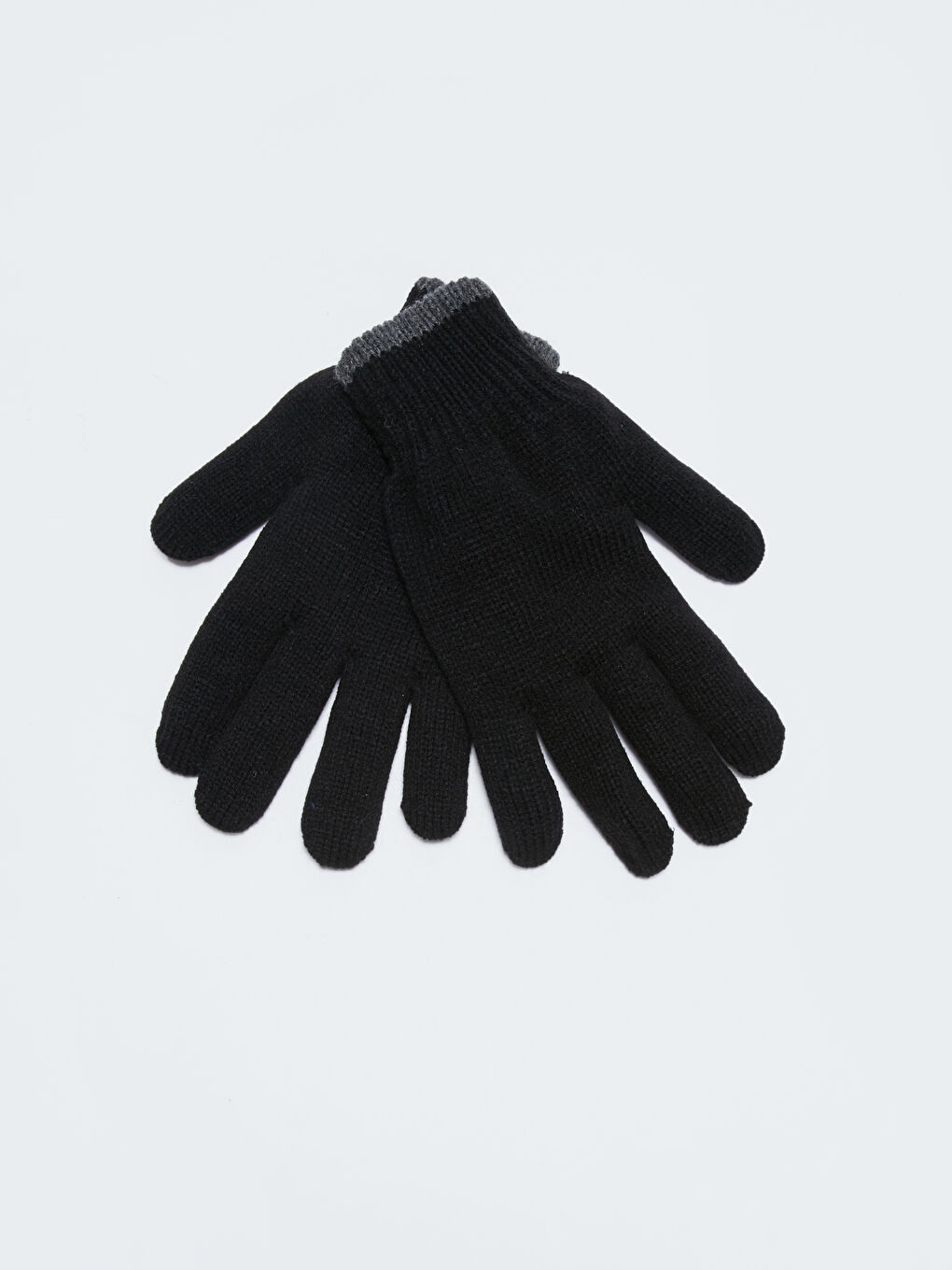 Siyah Renk Bloklu Erkek Eldiven-2