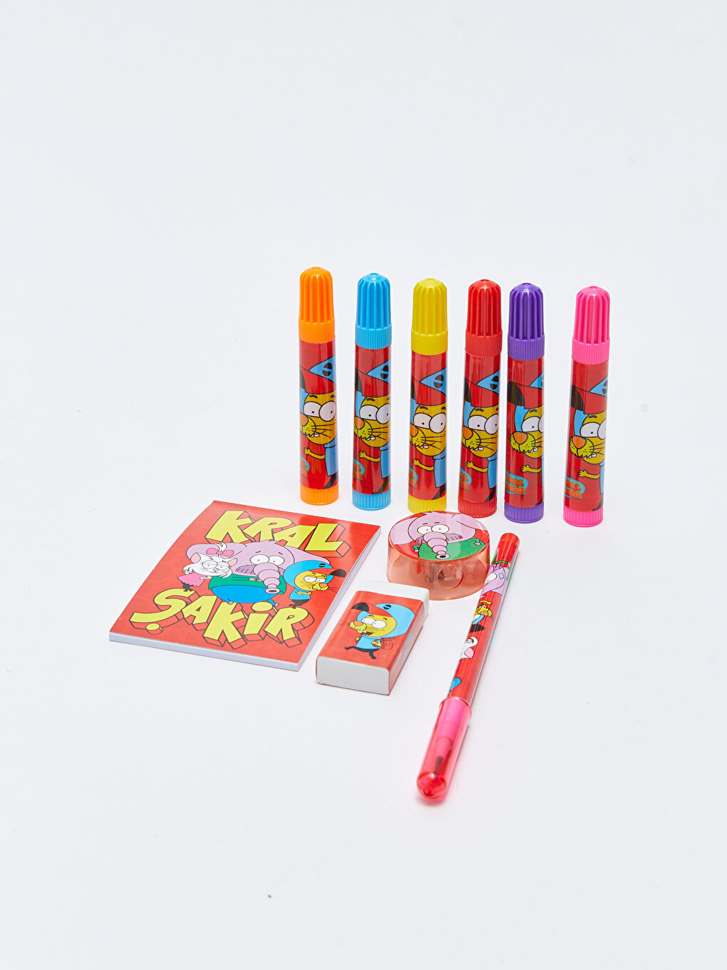 Kral Şakir Lisanslı Kırtasiye Seti-2