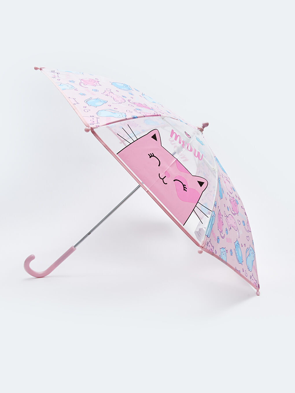 Karışık Baskılı Kız Çocuk Şemsiye