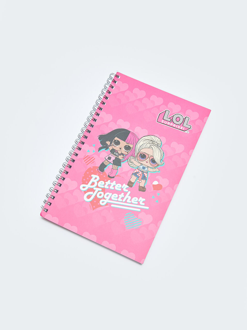 LOL Lisanslı Kız Çocuk Çizgili Defter