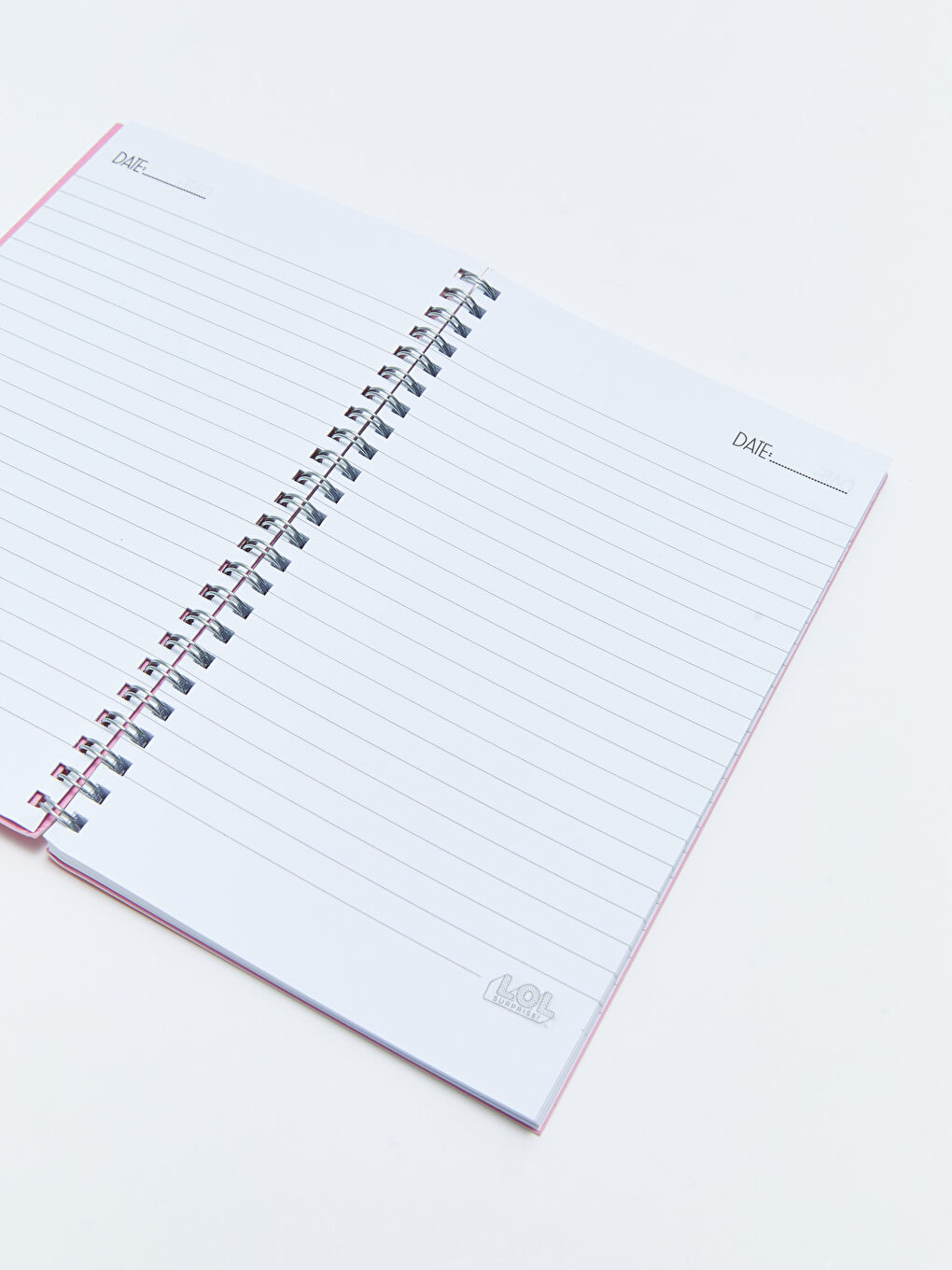 LOL Lisanslı Kız Çocuk Çizgili Defter-1