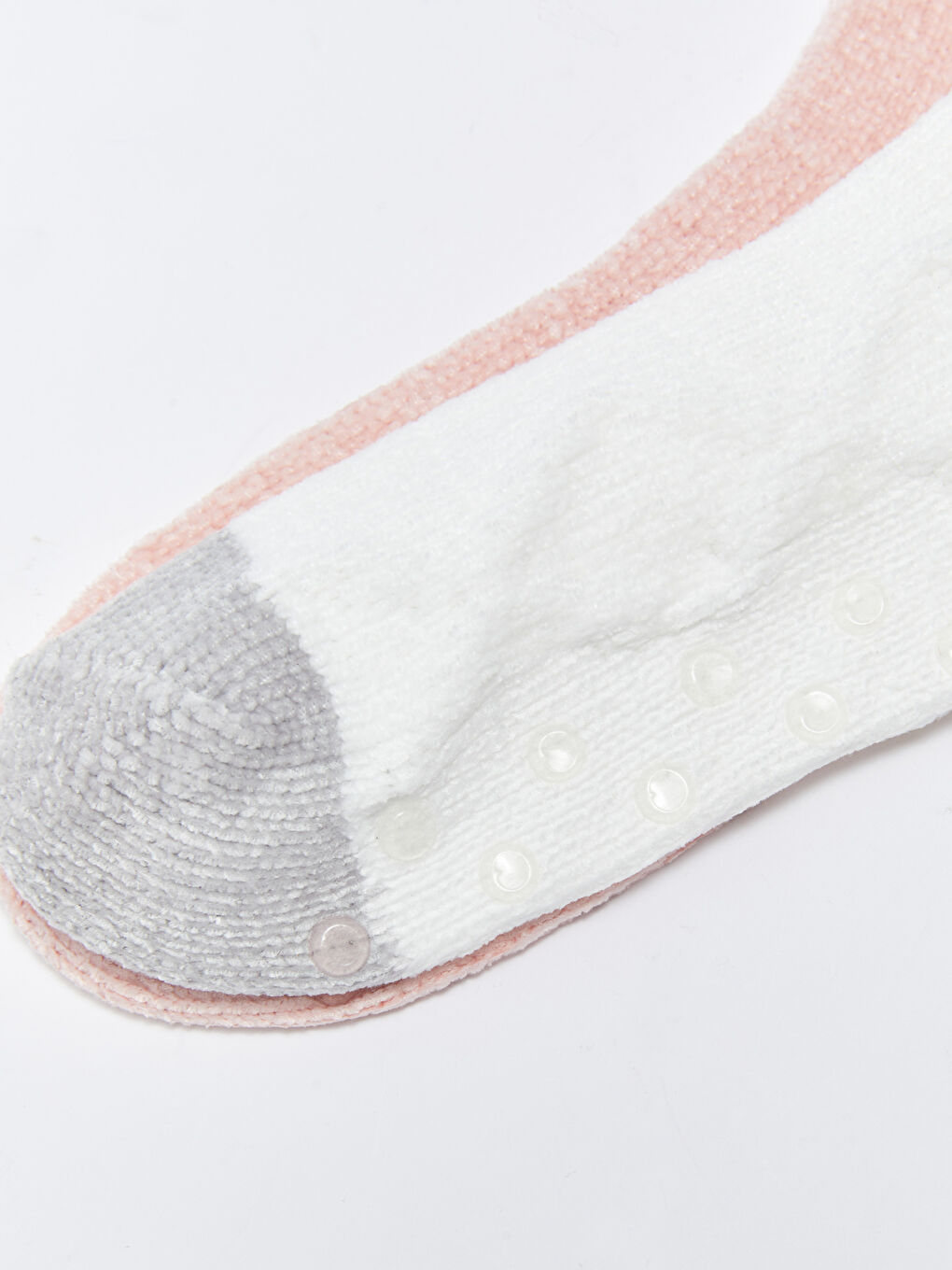 LCW DREAM Patterned Velvet Women's Home Socks 2-Pack -W25836Z8-J3N
