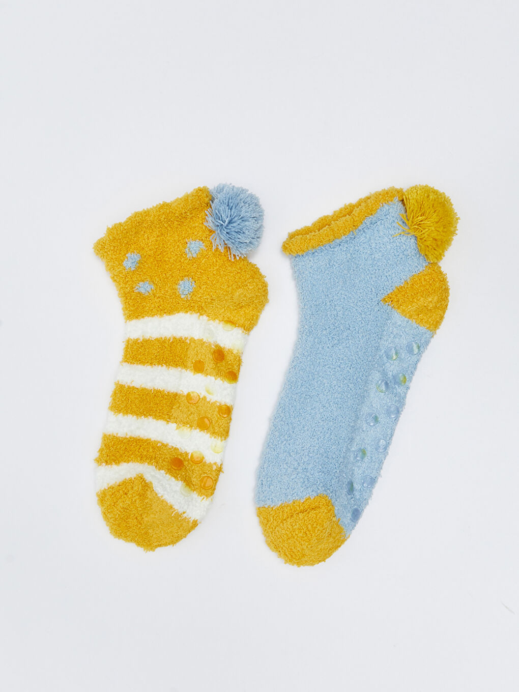 LCW DREAM Gestreifte Homewear-Socken für Damen, 2er-Pack -W25838Z8-J5P