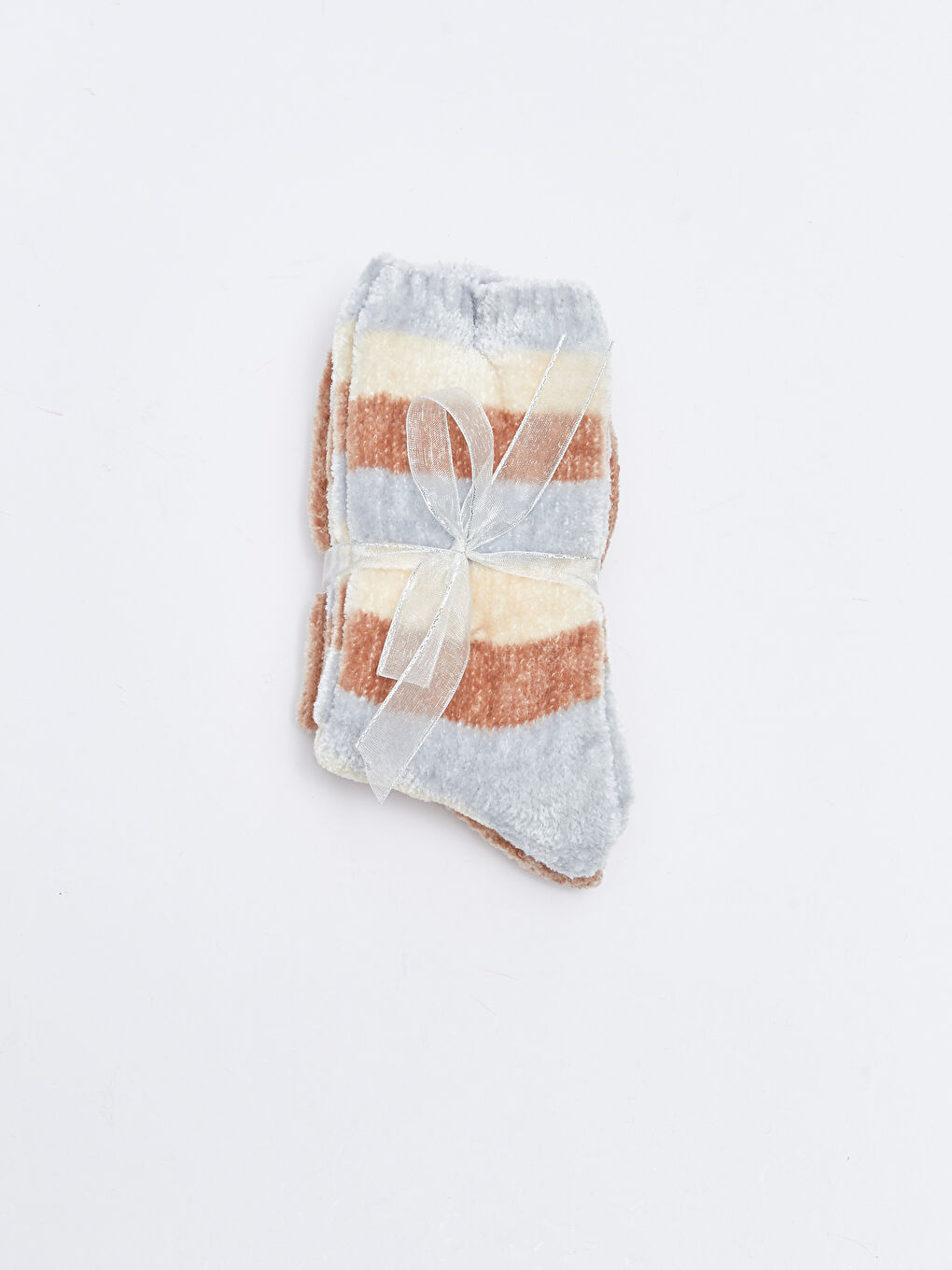 LCW DREAM Farbblock Samt Damen Homewear-Socken 2er-Pack -W25845Z8-J2E