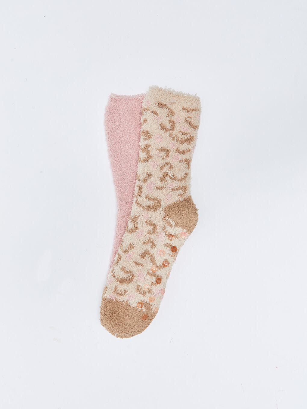 LCW DREAM Gemusterte Homewear-Socken für Damen 2er-Pack -W25846Z8-J0U