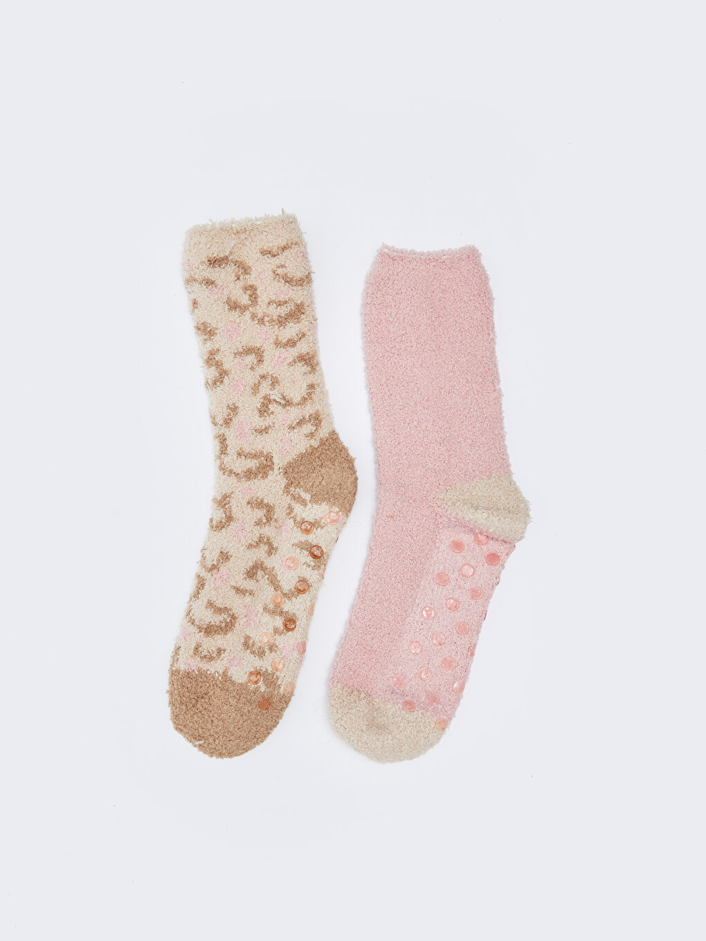 LCW DREAM Gemusterte Homewear-Socken für Damen 2er-Pack -W25846Z8-J0U