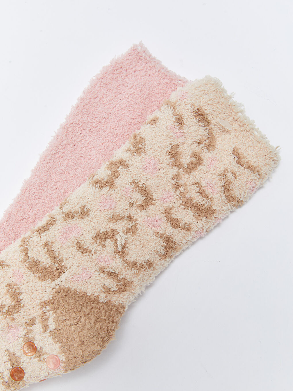LCW DREAM Gemusterte Homewear-Socken für Damen 2er-Pack -W25846Z8-J0U