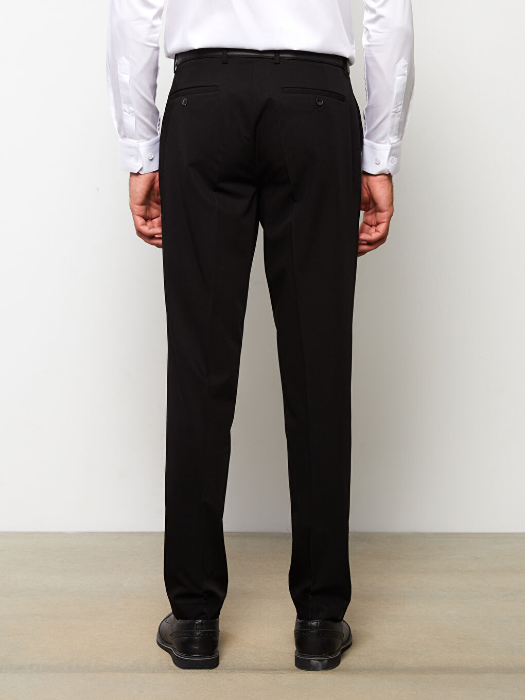 LCWAIKIKI Formal Siyah Slim Fit Erkek Pantolon - 4