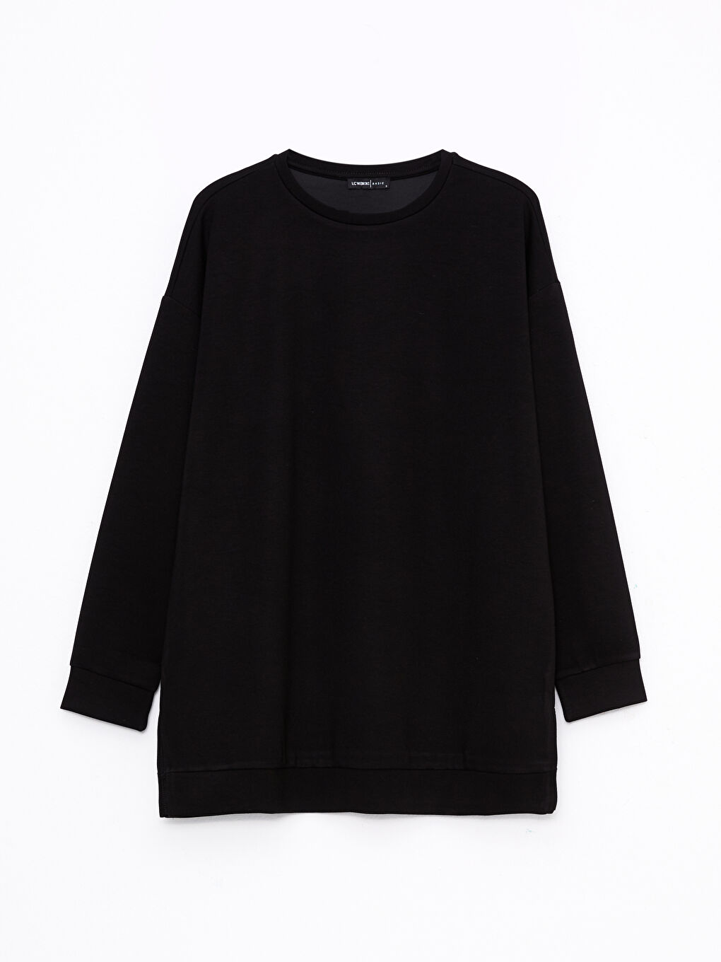 LCWAIKIKI Basic Crew Neck Plain Long Sleeve Women's Sweatshirt -W25871Z8-CVL