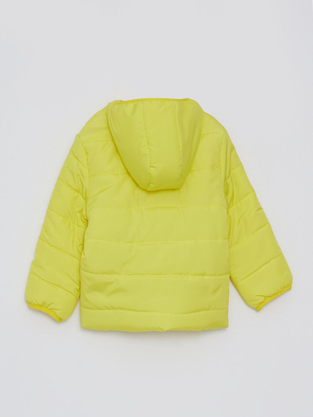 LCW ECO Hooded Long Sleeve Basic Baby Girl Coat -W25880Z1-K5C