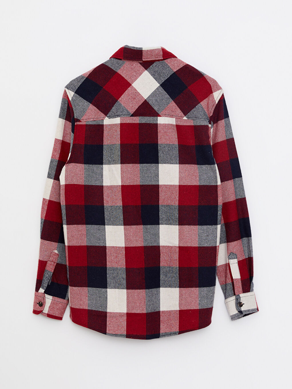 XSIDE Regular Fit Long Sleeve Plaid Men's Flannel Shirt