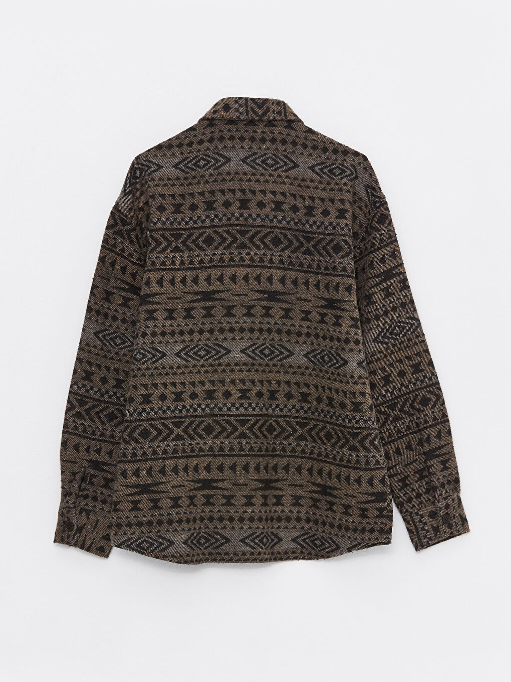 Comfortable Fit Long Sleeve Patterned Men's Lumberjack Shirt Jacket-6