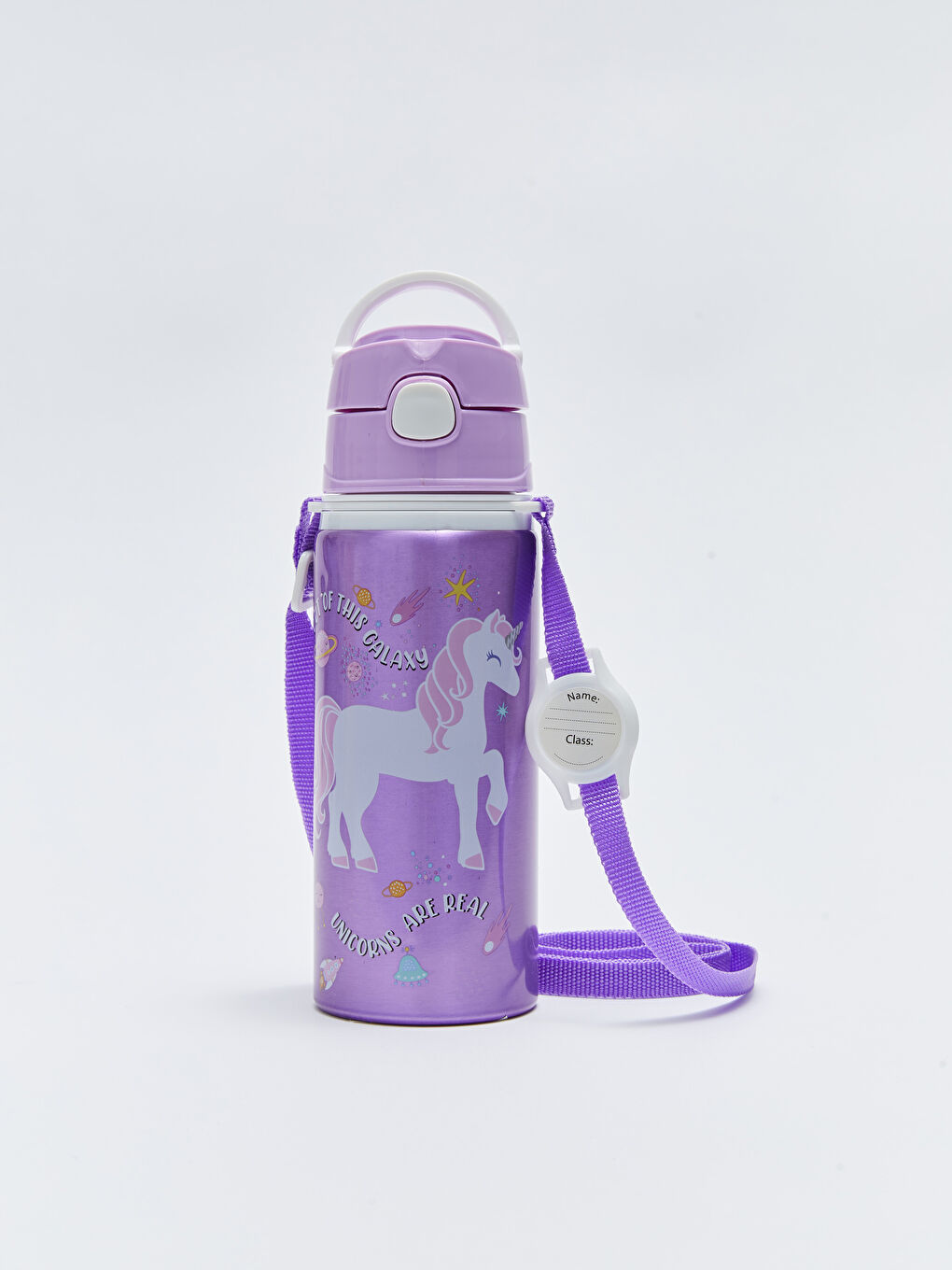 Karışık Baskılı Kız Çocuk Suluk 500 ml