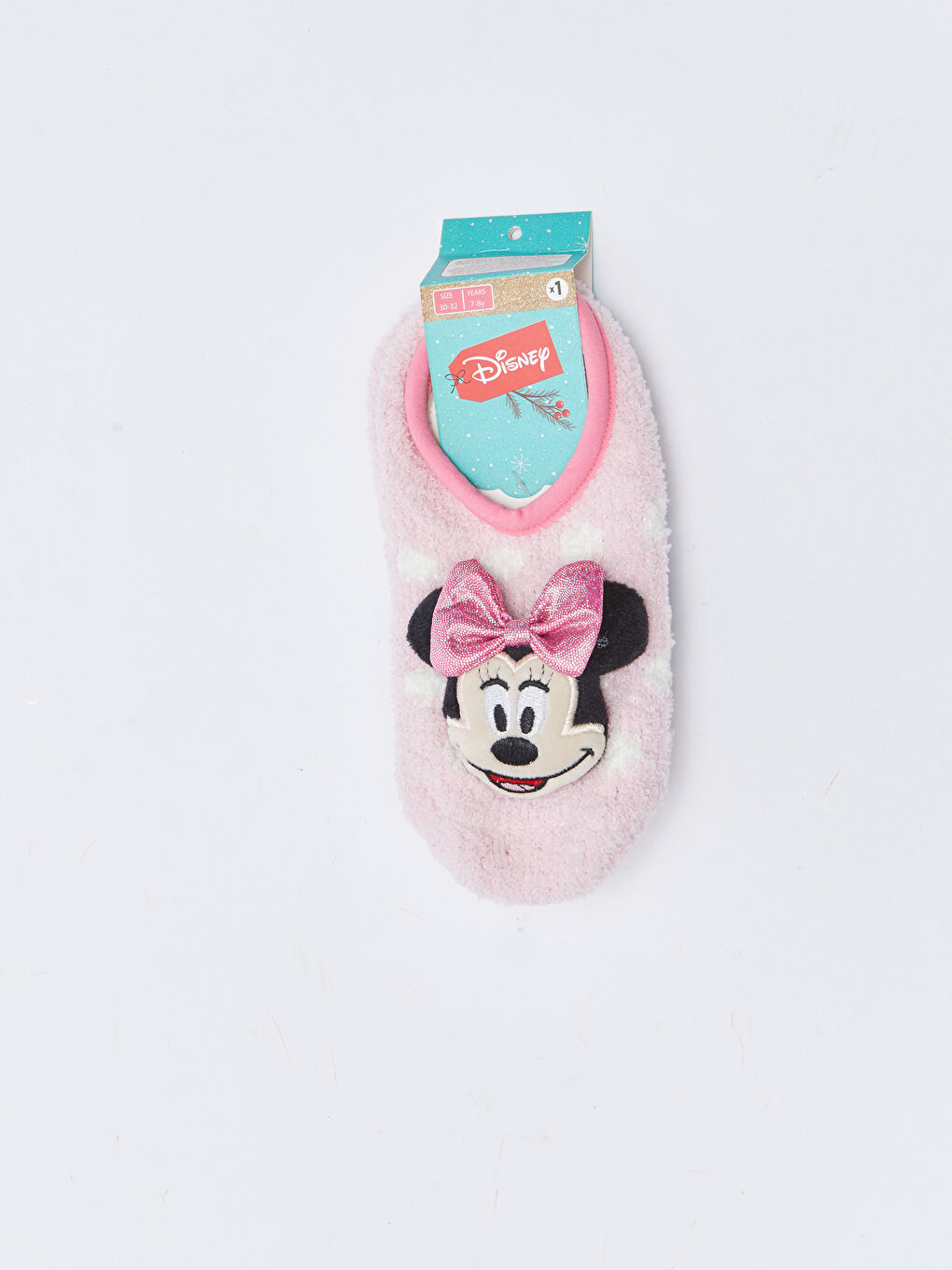 LCW Kids Minnie-Maus Bestickte Homewear-Socken für Mädchen -W25923Z4-FWJ