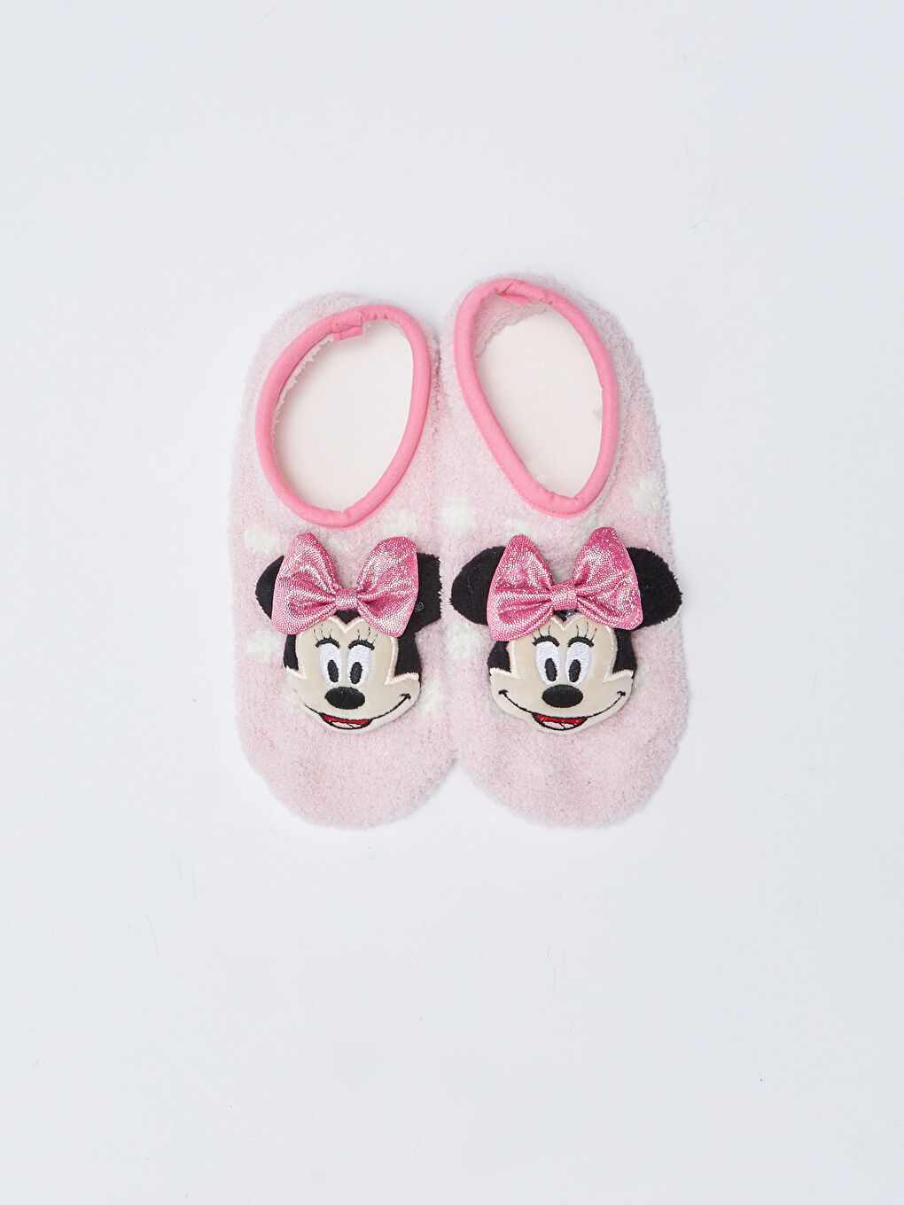 LCW Kids Minnie-Maus Bestickte Homewear-Socken für Mädchen -W25923Z4-FWJ